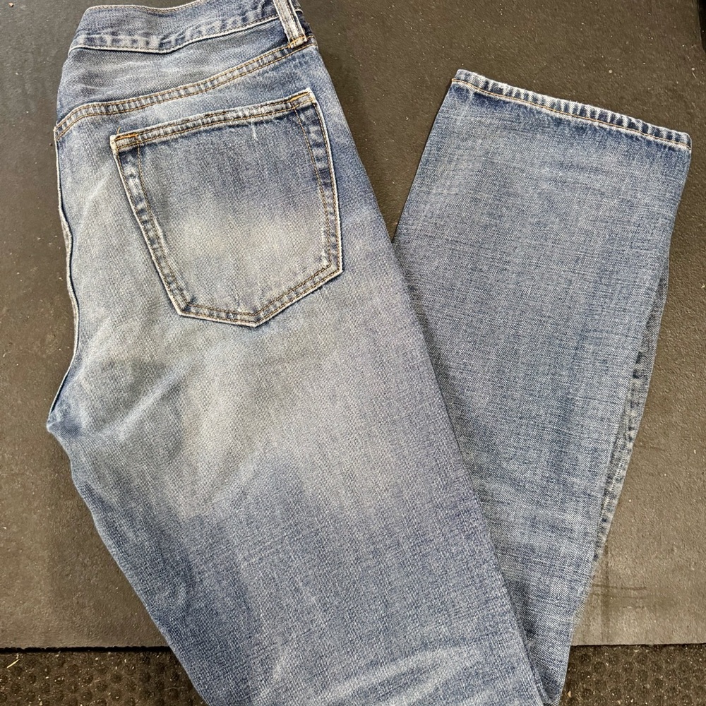GAP Blue Straight Jeans Vintage Wash